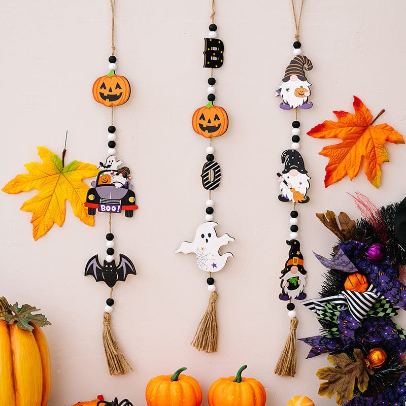 Fashorio Home Decor Accents Multicolor / One Size 3-Piece Halloween Element Hanging Widgets