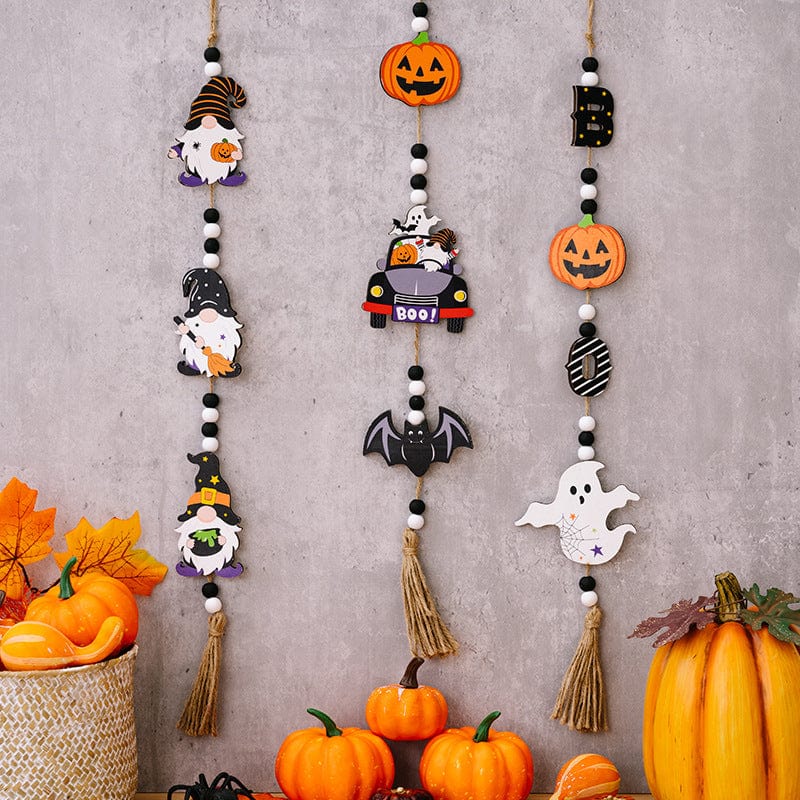 Fashorio Home Decor Accents Multicolor / One Size 3-Piece Halloween Element Hanging Widgets