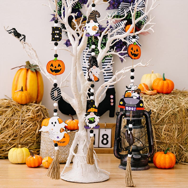 Fashorio Home Decor Accents Multicolor / One Size 3-Piece Halloween Element Hanging Widgets