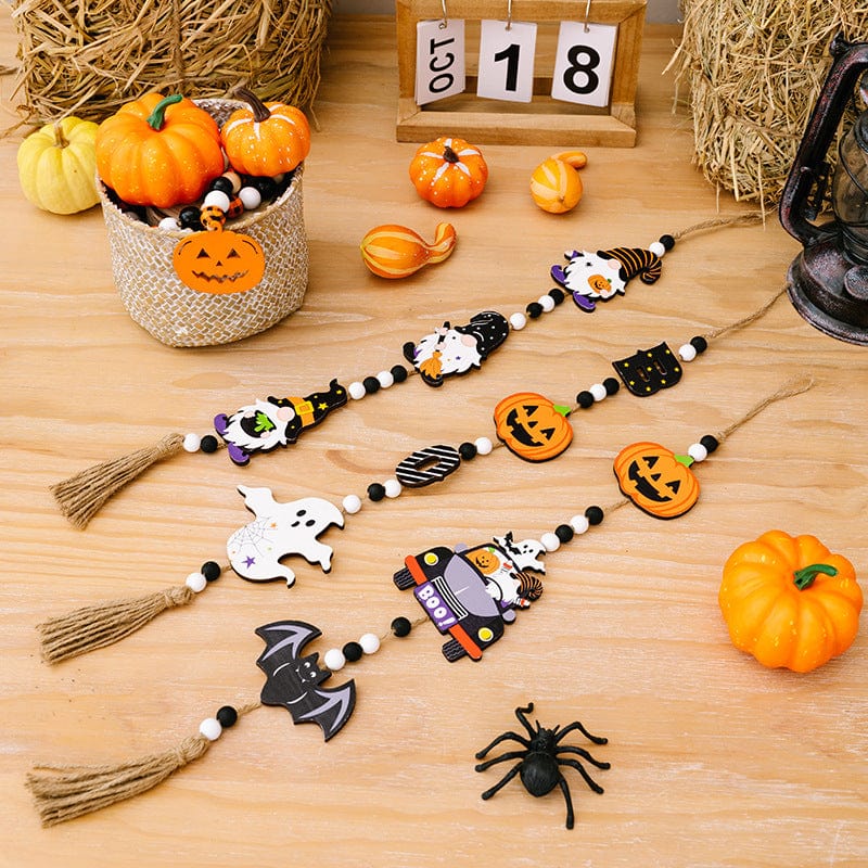Fashorio Home Decor Accents Multicolor / One Size 3-Piece Halloween Element Hanging Widgets