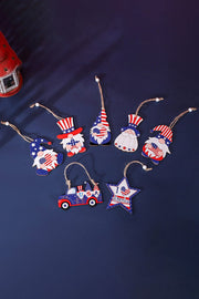 Fashorio Home Decor Accents Multicolor / One Size 7-Piece Independence Day Hanging Ornaments
