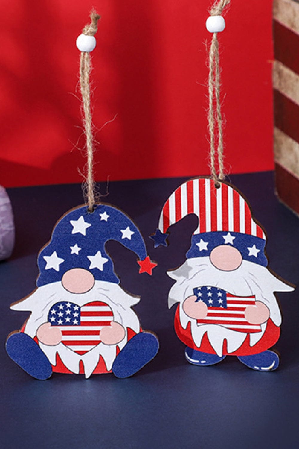 Fashorio Home Decor Accents Multicolor / One Size 7-Piece Independence Day Hanging Ornaments