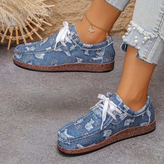 Lace Up Platform Sneakers - Fashorio