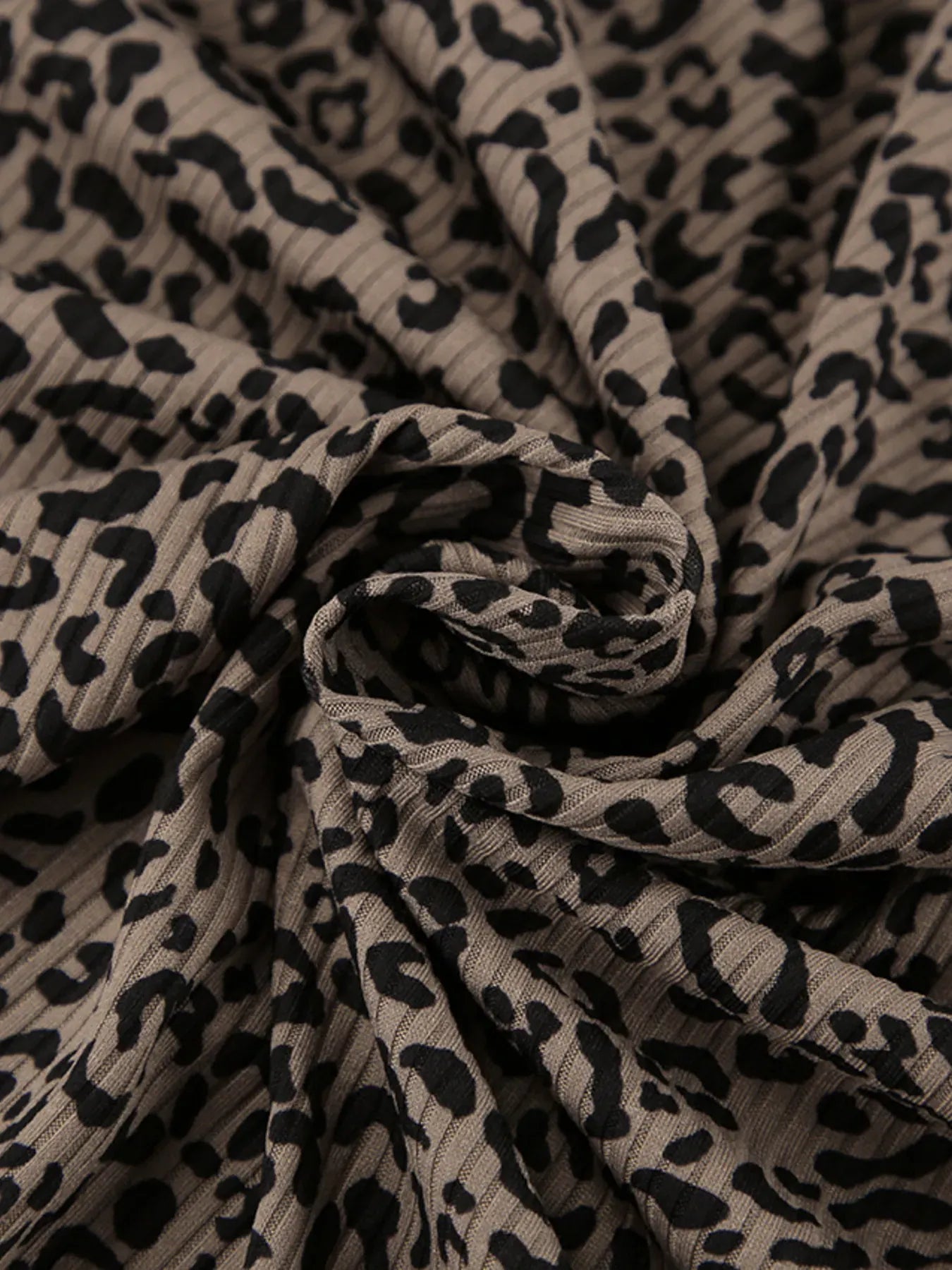 Fashorio Leopard Cami Cardigan and Shorts 3-Piece Set