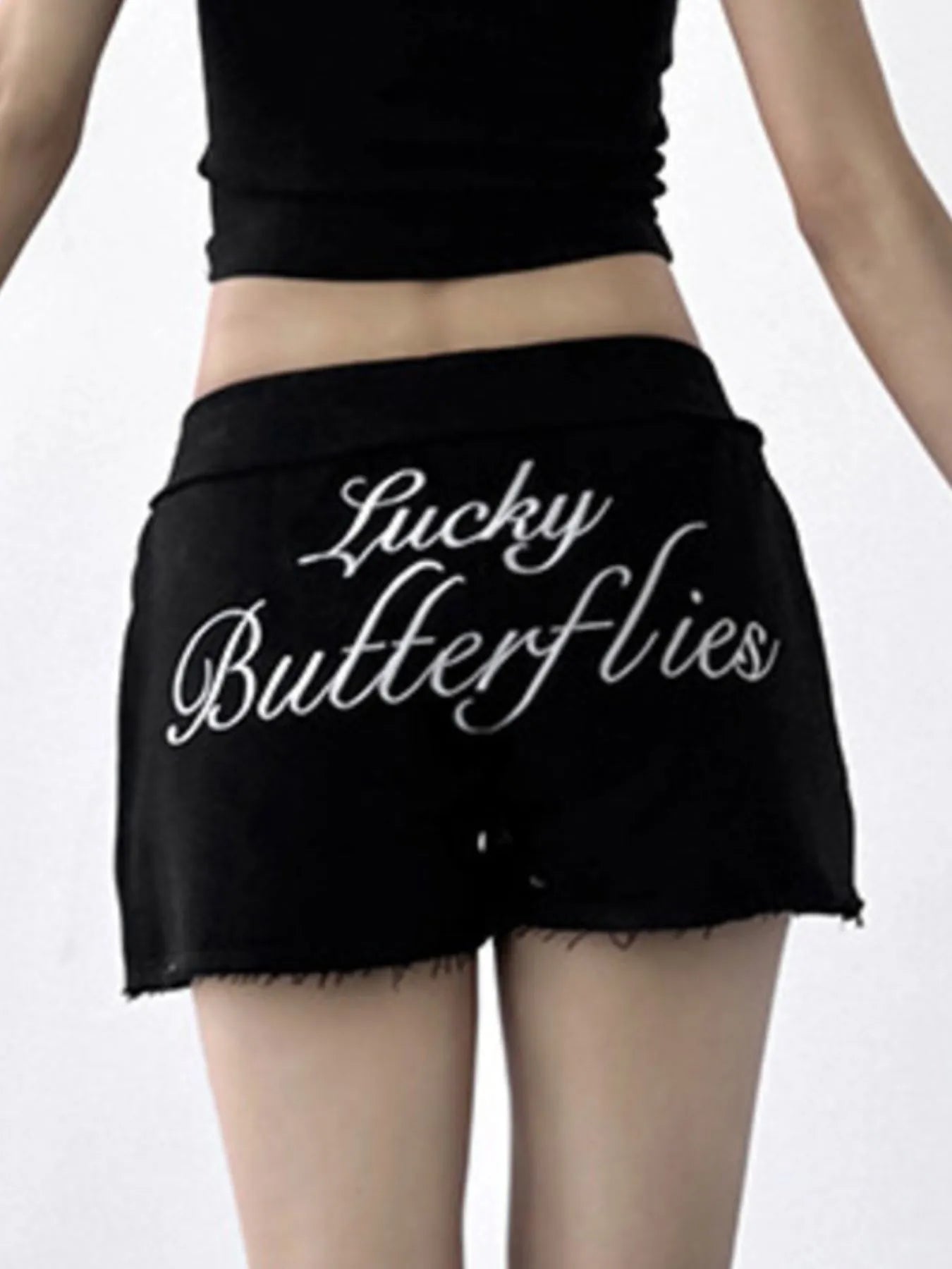Fashorio Letter Back Shorts