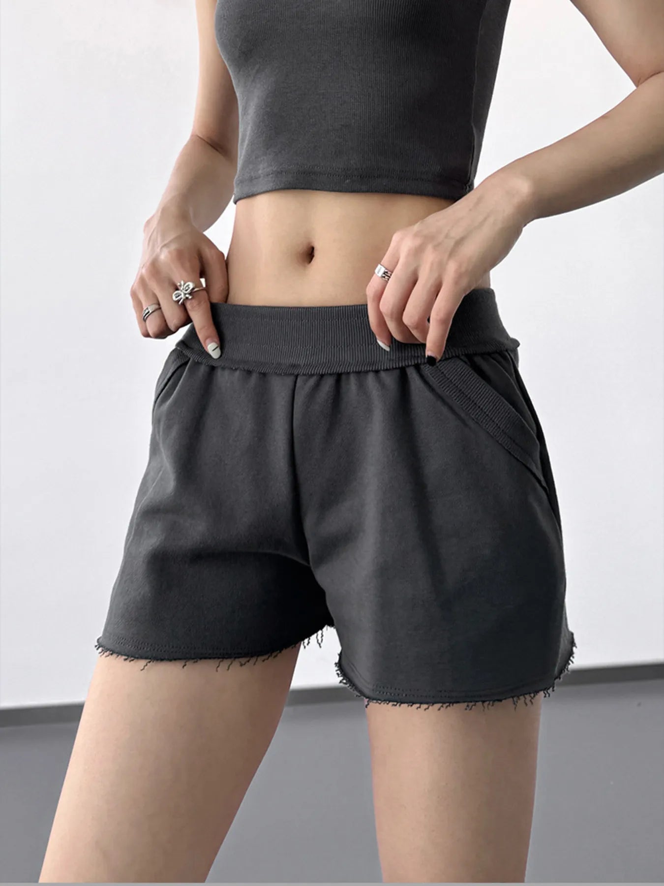 Fashorio Letter Back Shorts