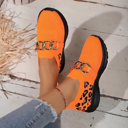 Lightweight Leopard Mesh Athletic - Fashorio