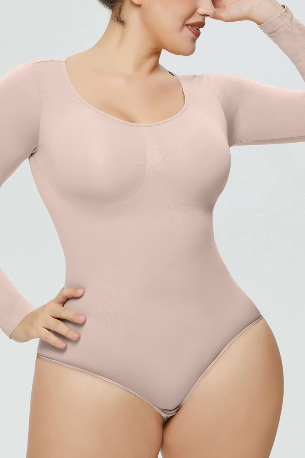 Fashorio Long Sleeve Shaping Bodysuit