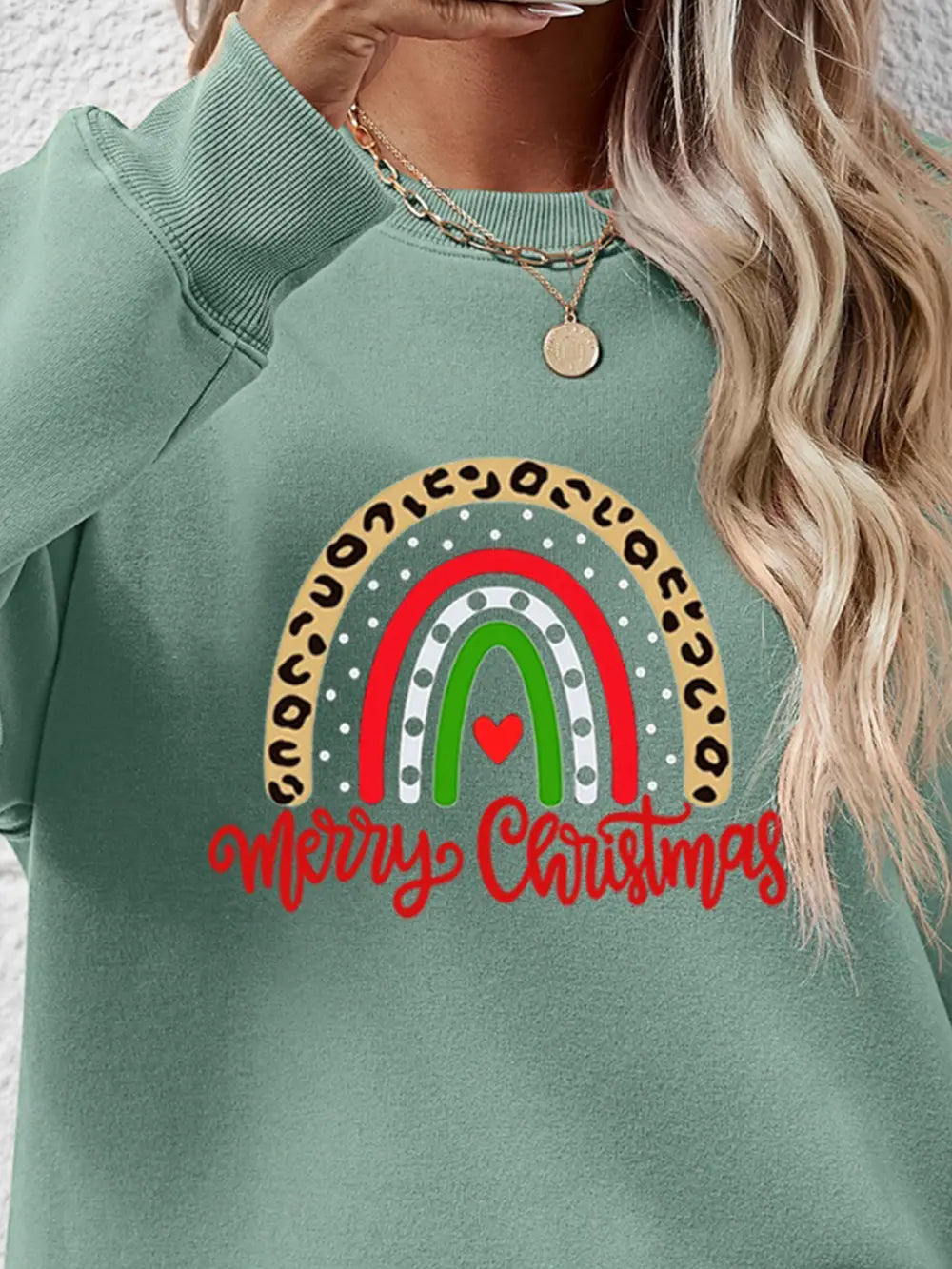 Fashorio MERRY CHRISTMAS Graphic Sweatshirt
