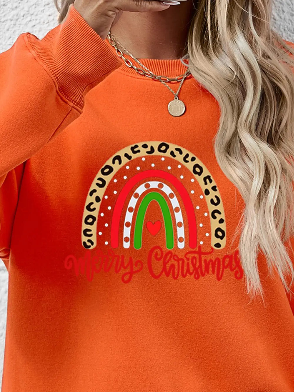 Fashorio MERRY CHRISTMAS Graphic Sweatshirt