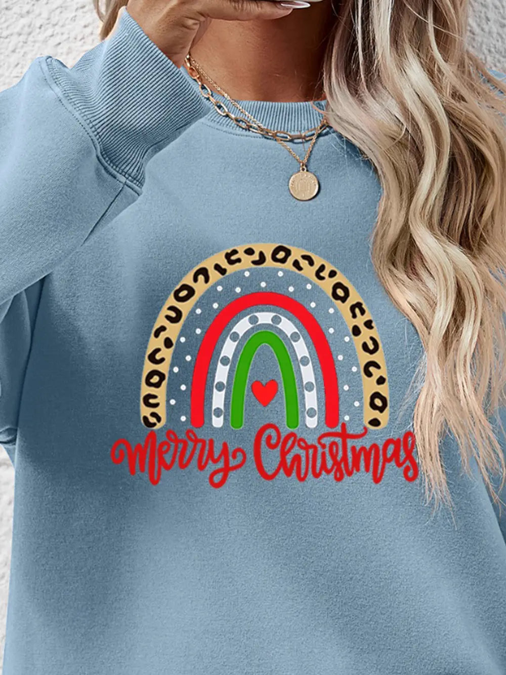 Fashorio MERRY CHRISTMAS Graphic Sweatshirt