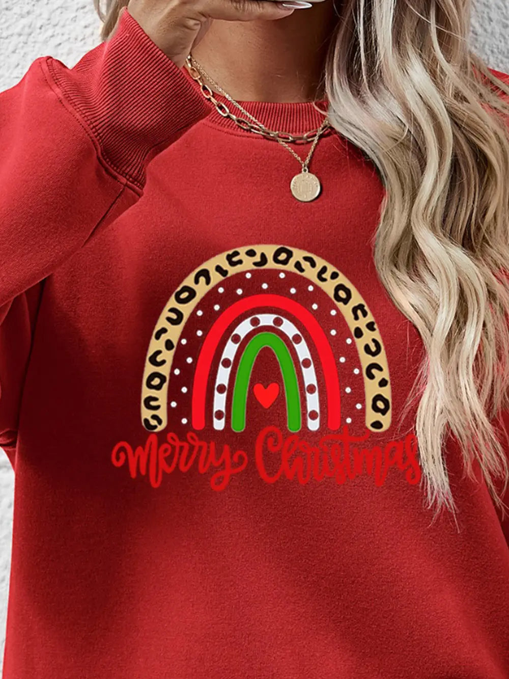 Fashorio MERRY CHRISTMAS Graphic Sweatshirt