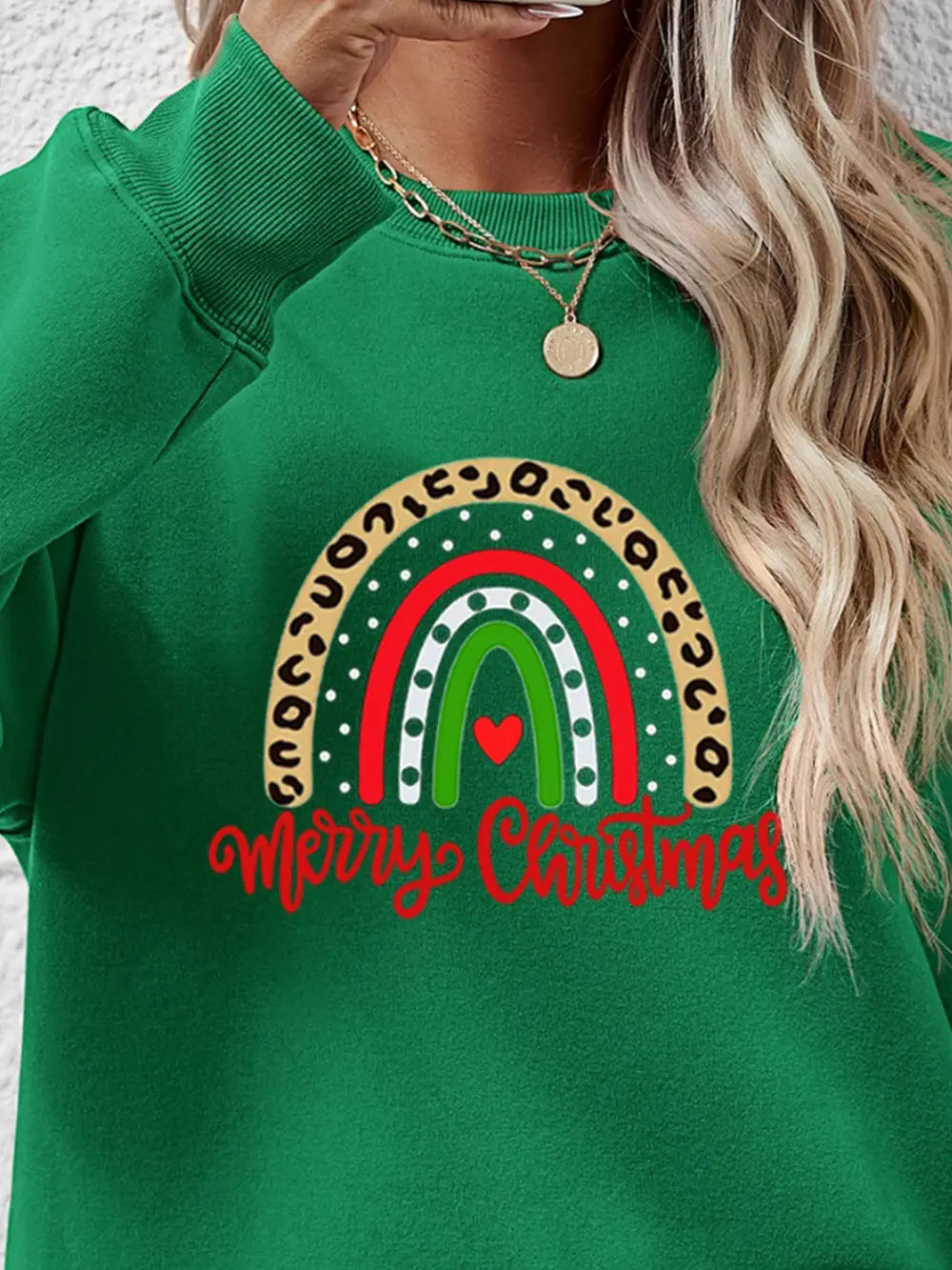 Fashorio MERRY CHRISTMAS Graphic Sweatshirt