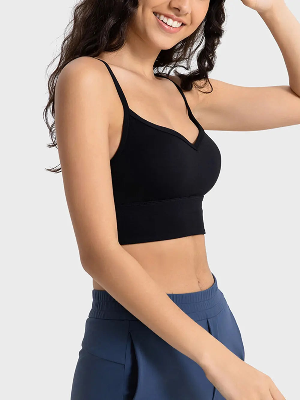Fashorio Millennia Spaghetti Strap Sport Bra