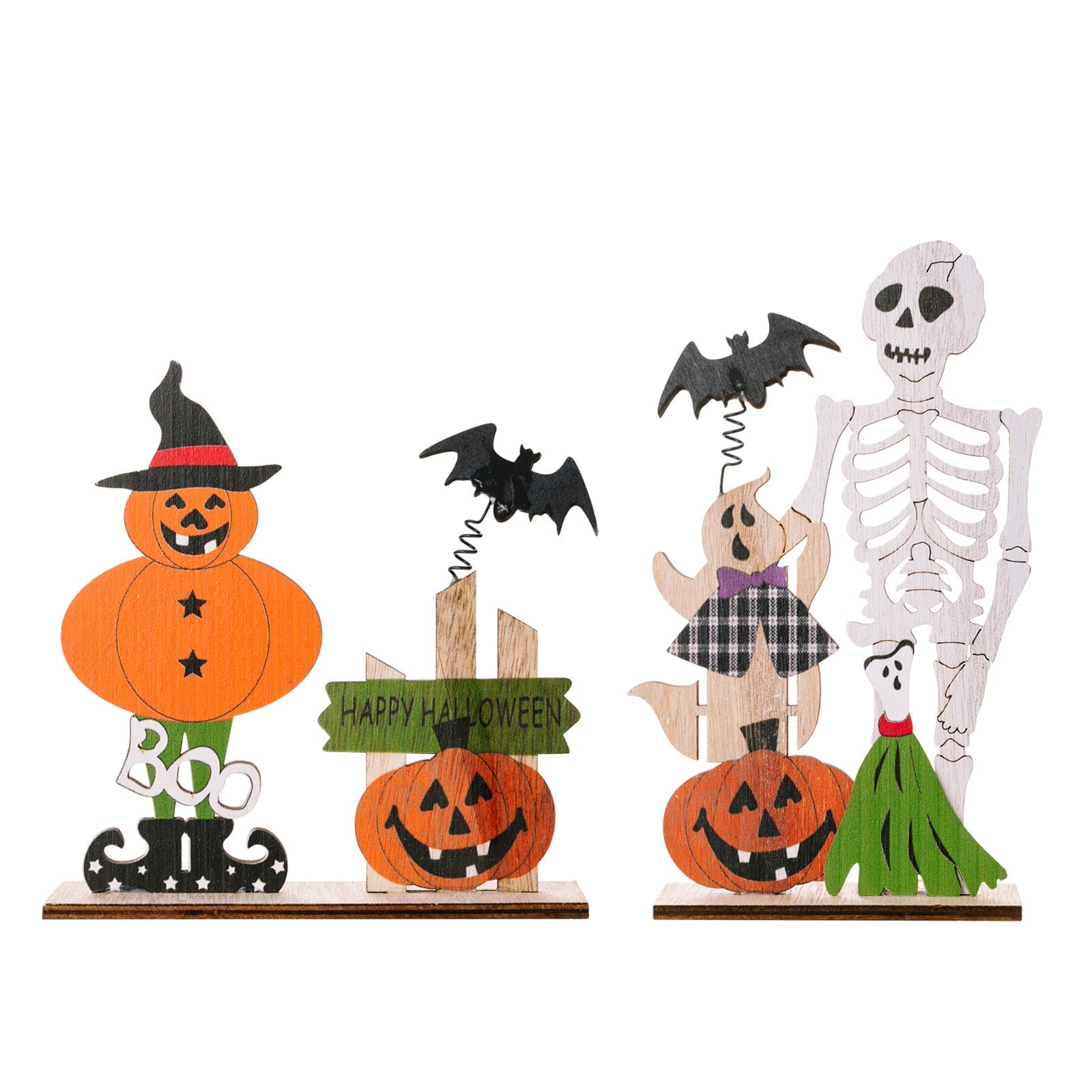 2-Piece Halloween Element Decor Ornaments - Fashorio