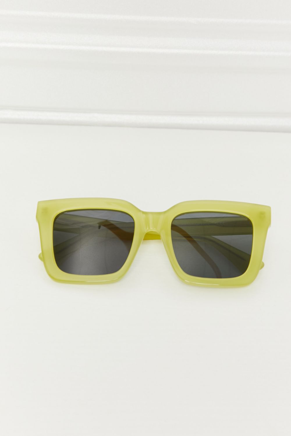 Fashorio Neon Yellow / One Size Square TAC Polarization Lens Sunglasses
