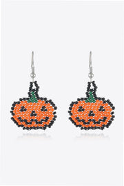 Fashorio Orange Pumpkin / One Size Halloween Theme Earrings