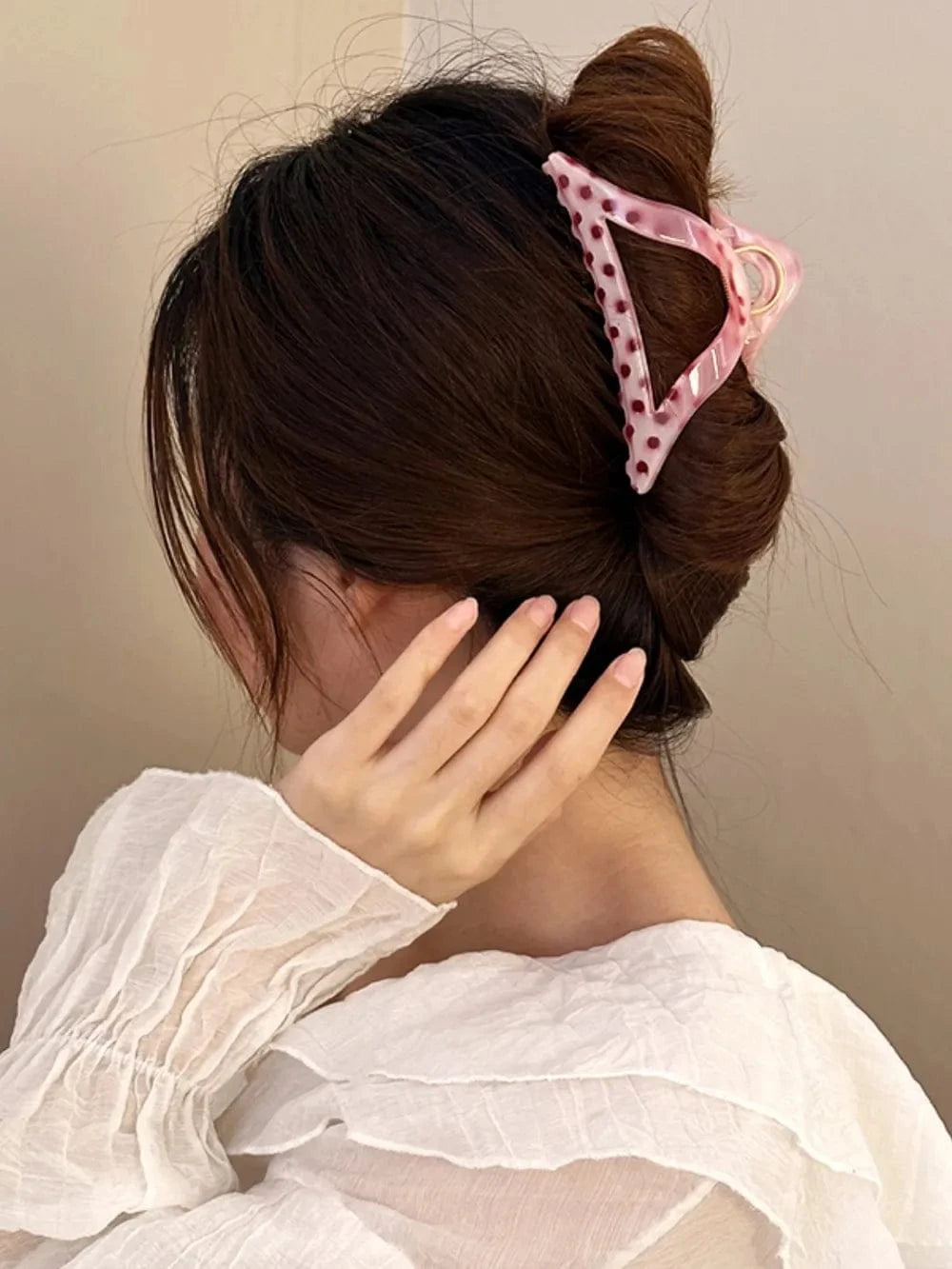 Fashorio PC Polka Dot Hair Claw Clip