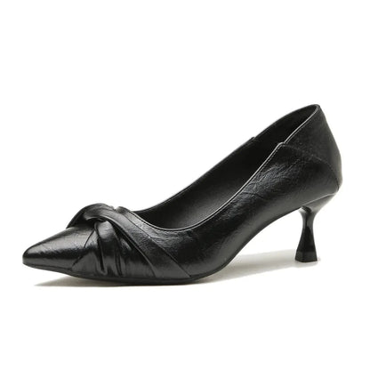 Point Toe Kitten Heels Pumps - Fashorio