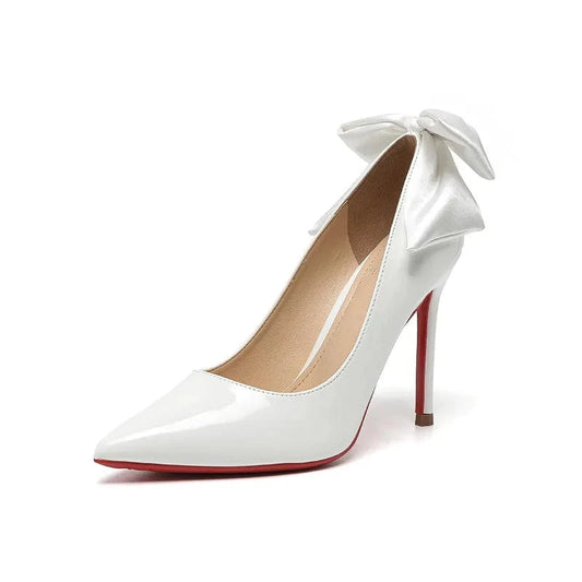 Point Toe Stiletto Pumps - Fashorio