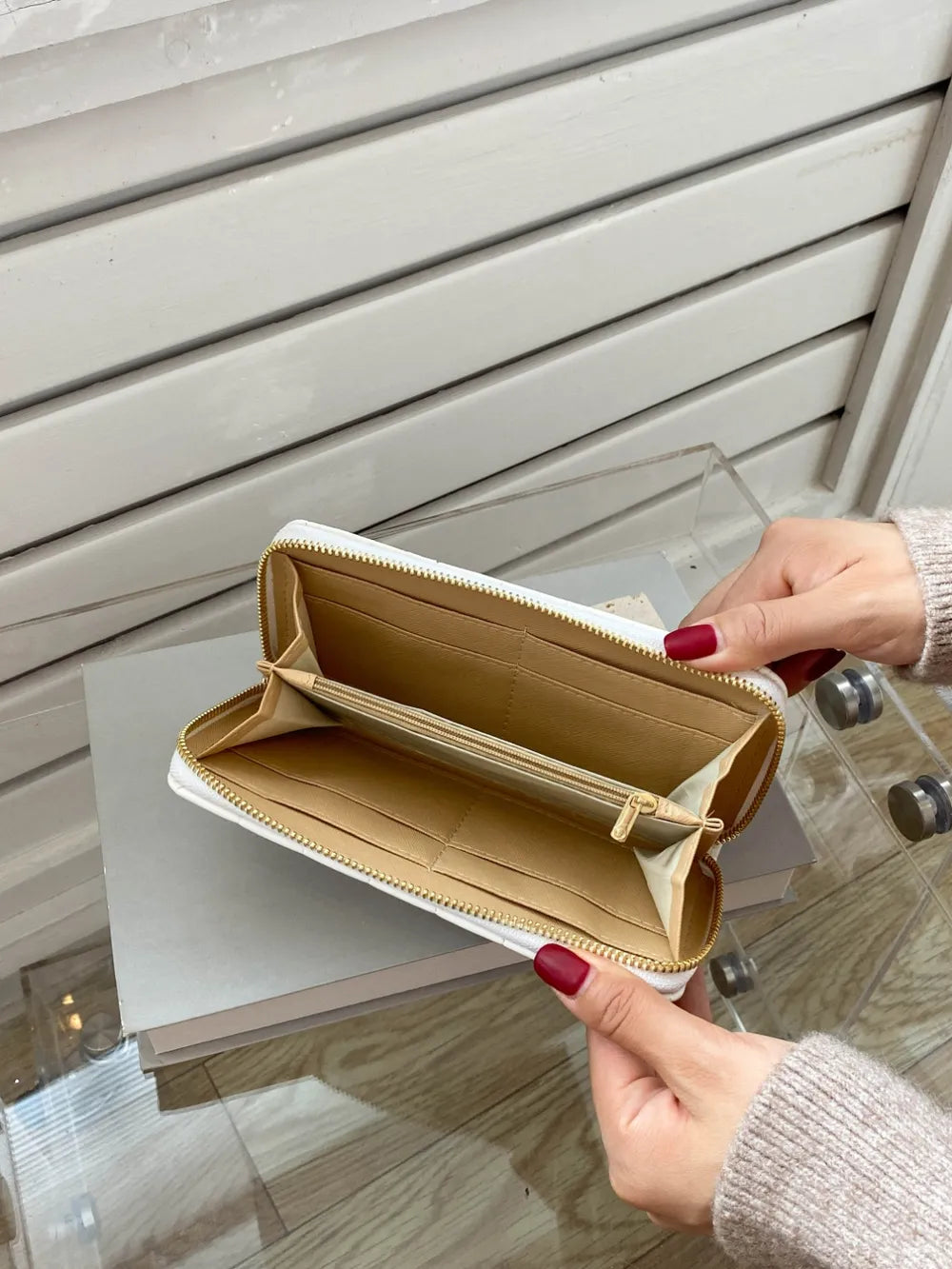 Fashorio PU Leather Solid Color Wallet