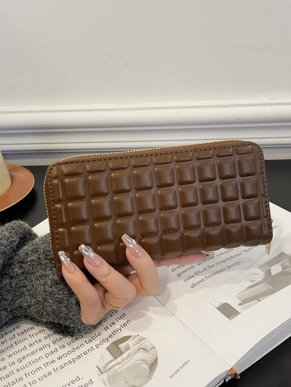 Fashorio PU Leather Solid Color Wallet