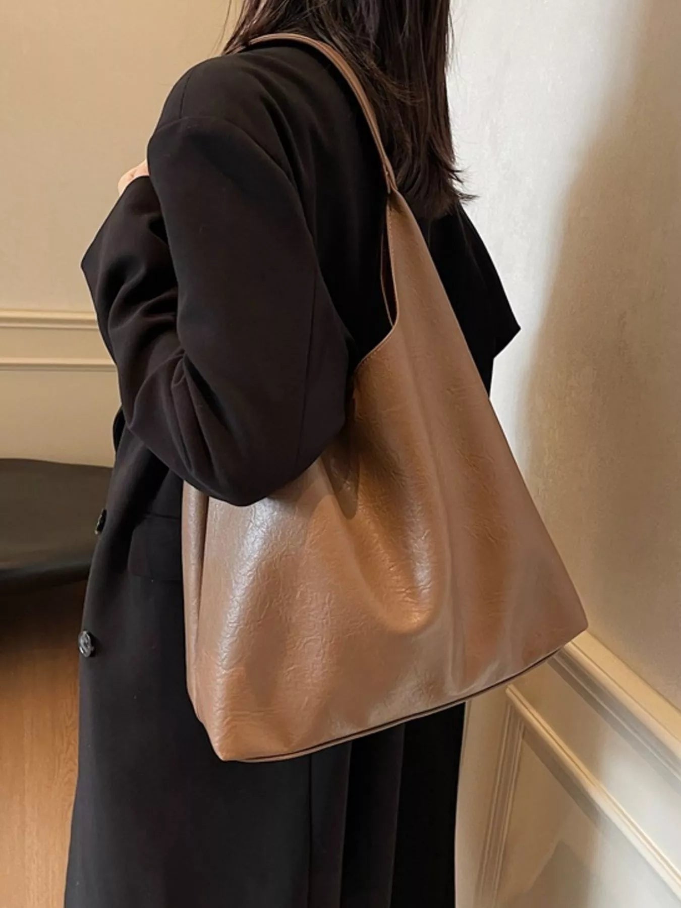 Fashorio PU Leather Tote Bag