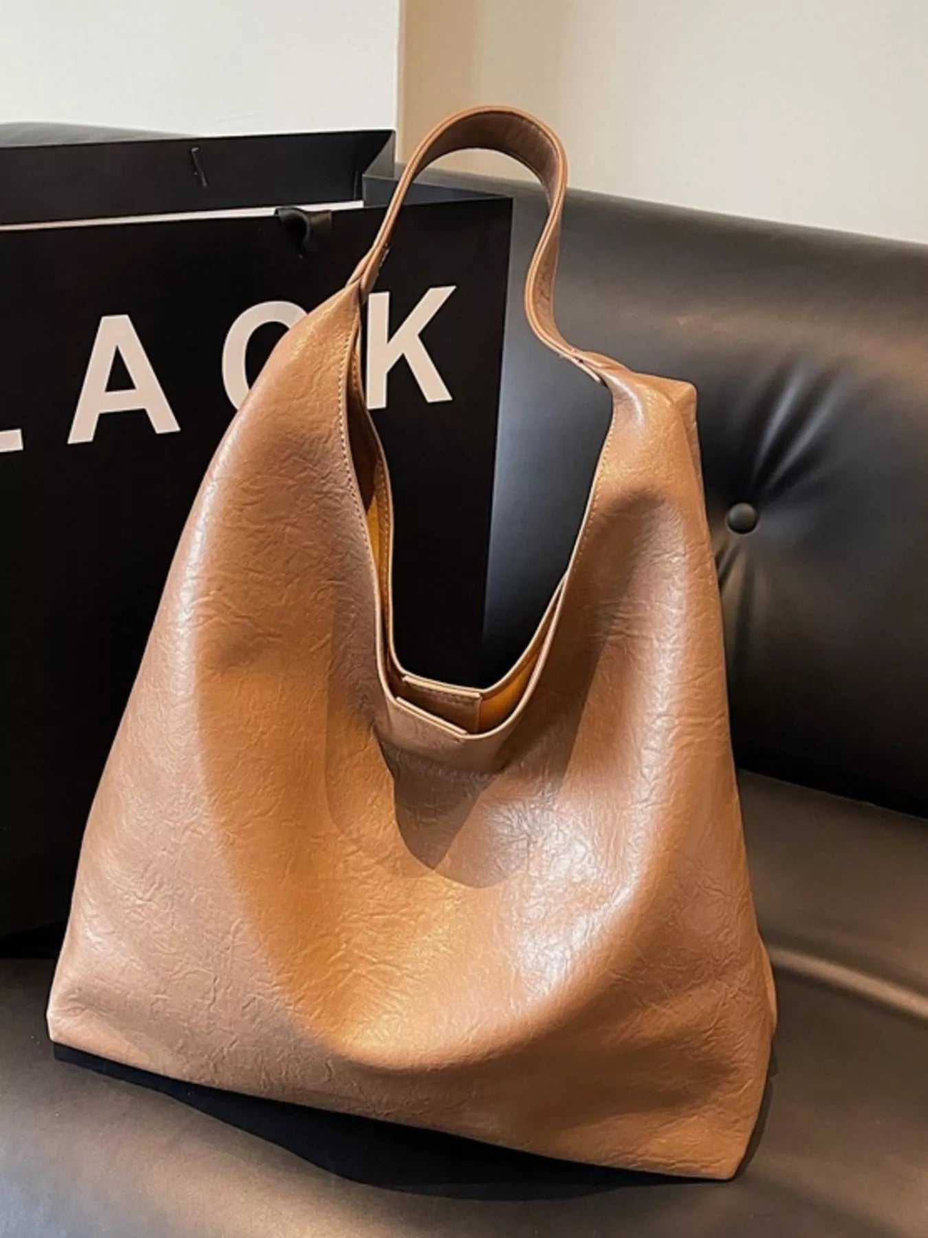 Fashorio PU Leather Tote Bag