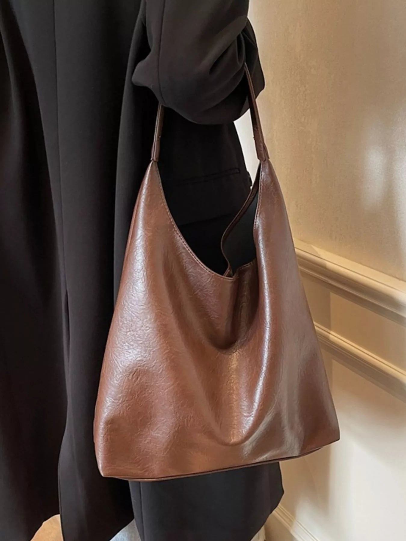 Fashorio PU Leather Tote Bag