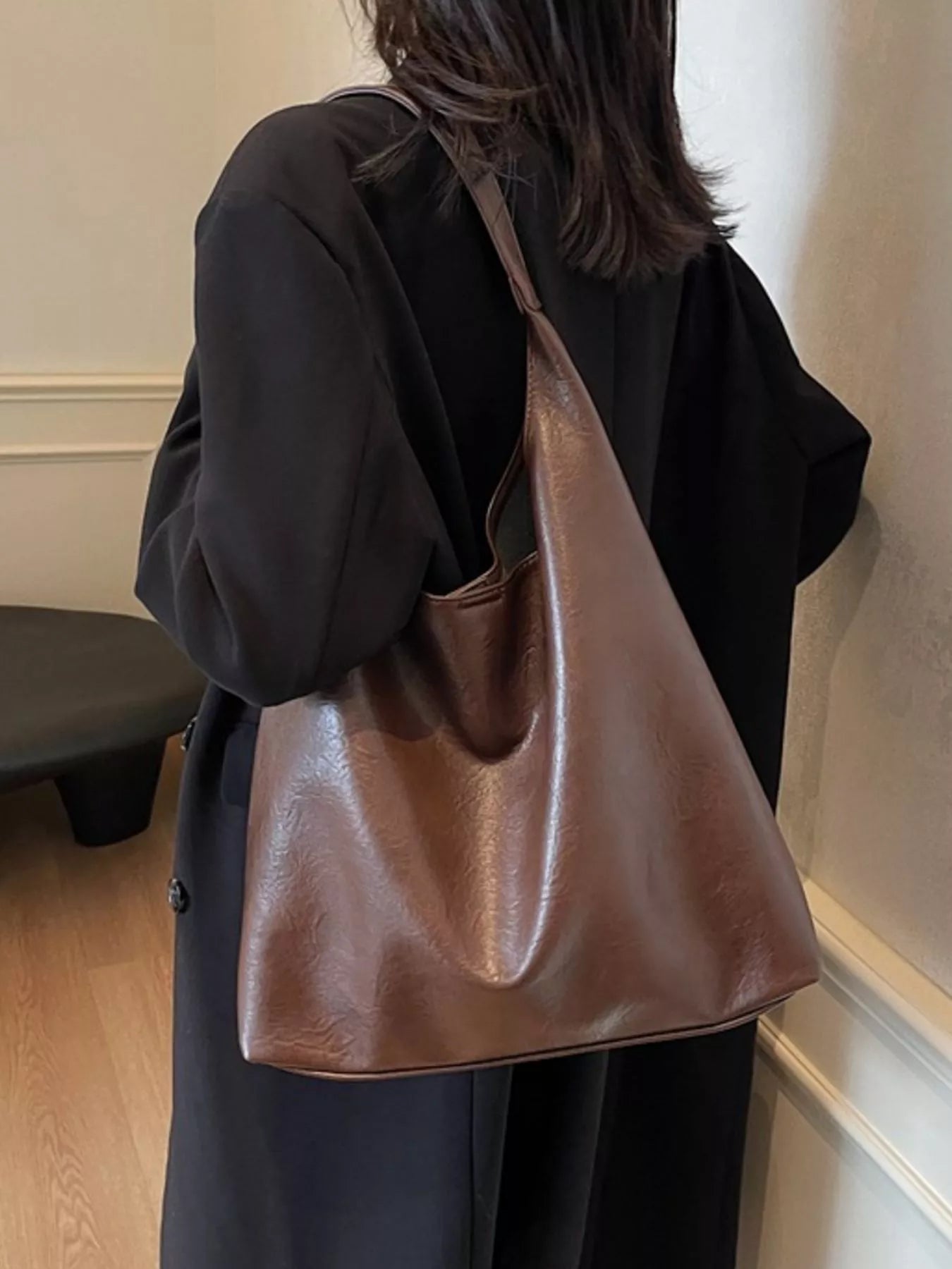 Fashorio PU Leather Tote Bag