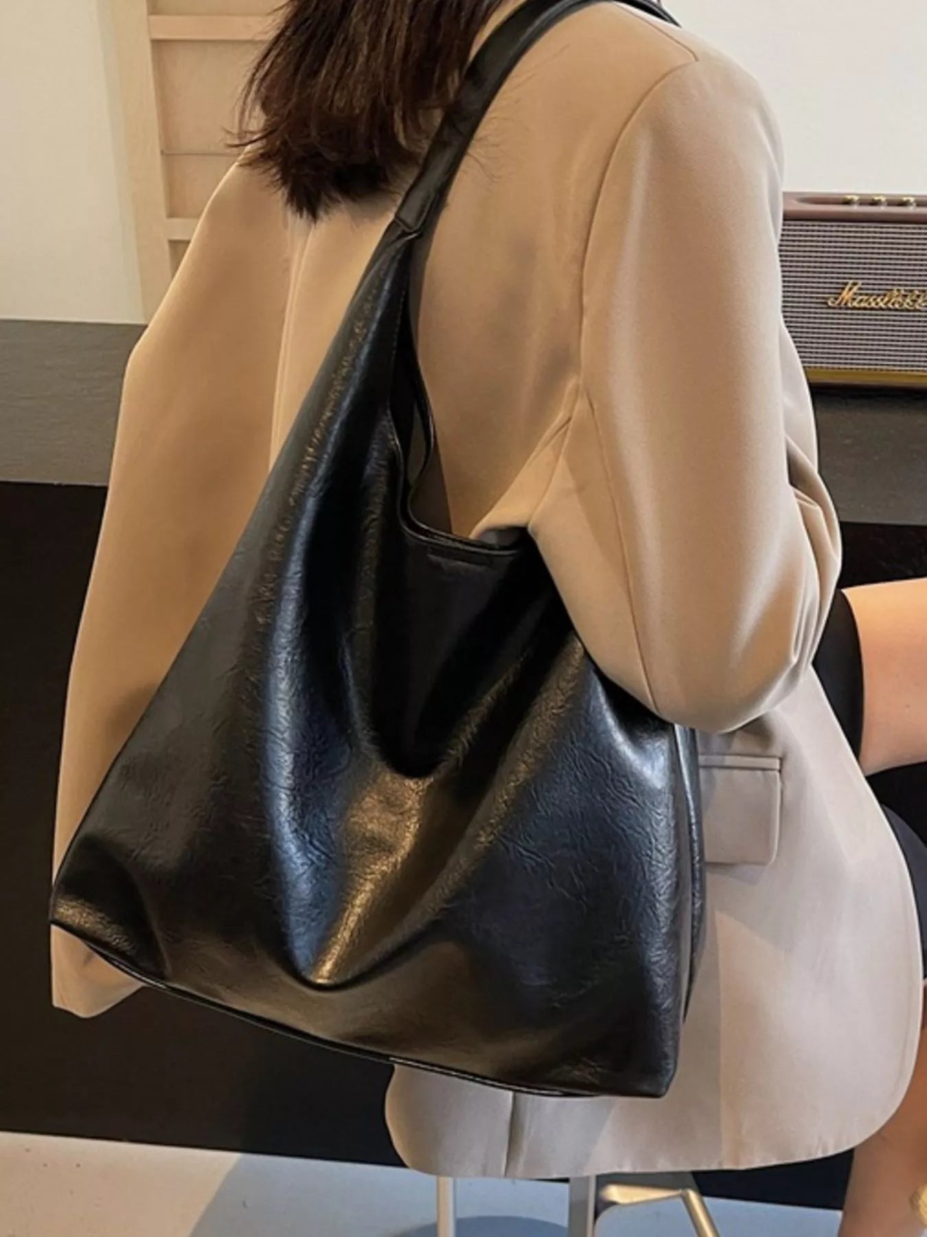 Fashorio PU Leather Tote Bag