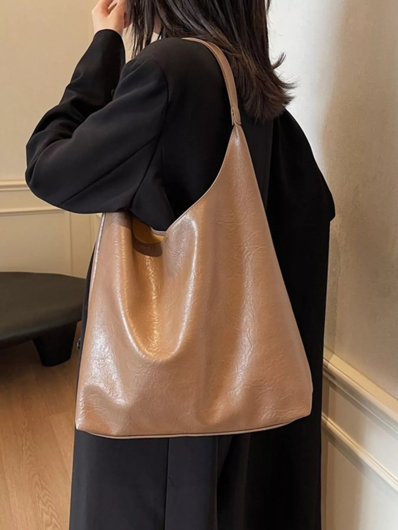 Fashorio PU Leather Tote Bag