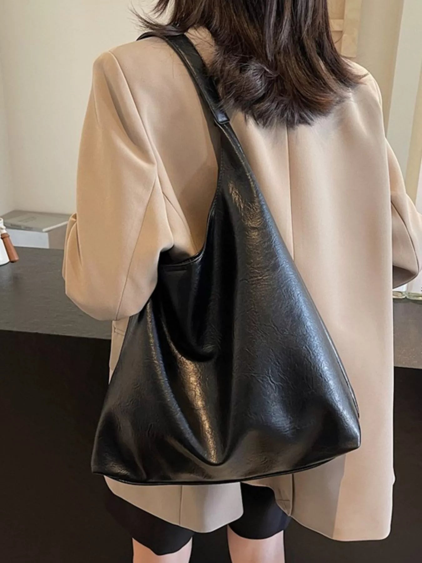 Fashorio PU Leather Tote Bag