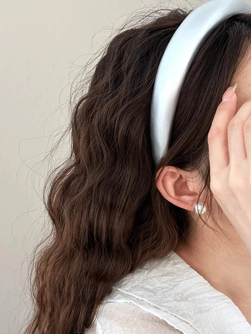 Fashorio PU Leather Wide Headband