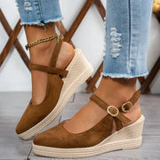 Fashorio Pumps Point Toe Block Heels Pumps