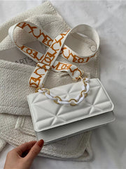 Fashorio Quilted Adjustable Strap Crossbody Bag