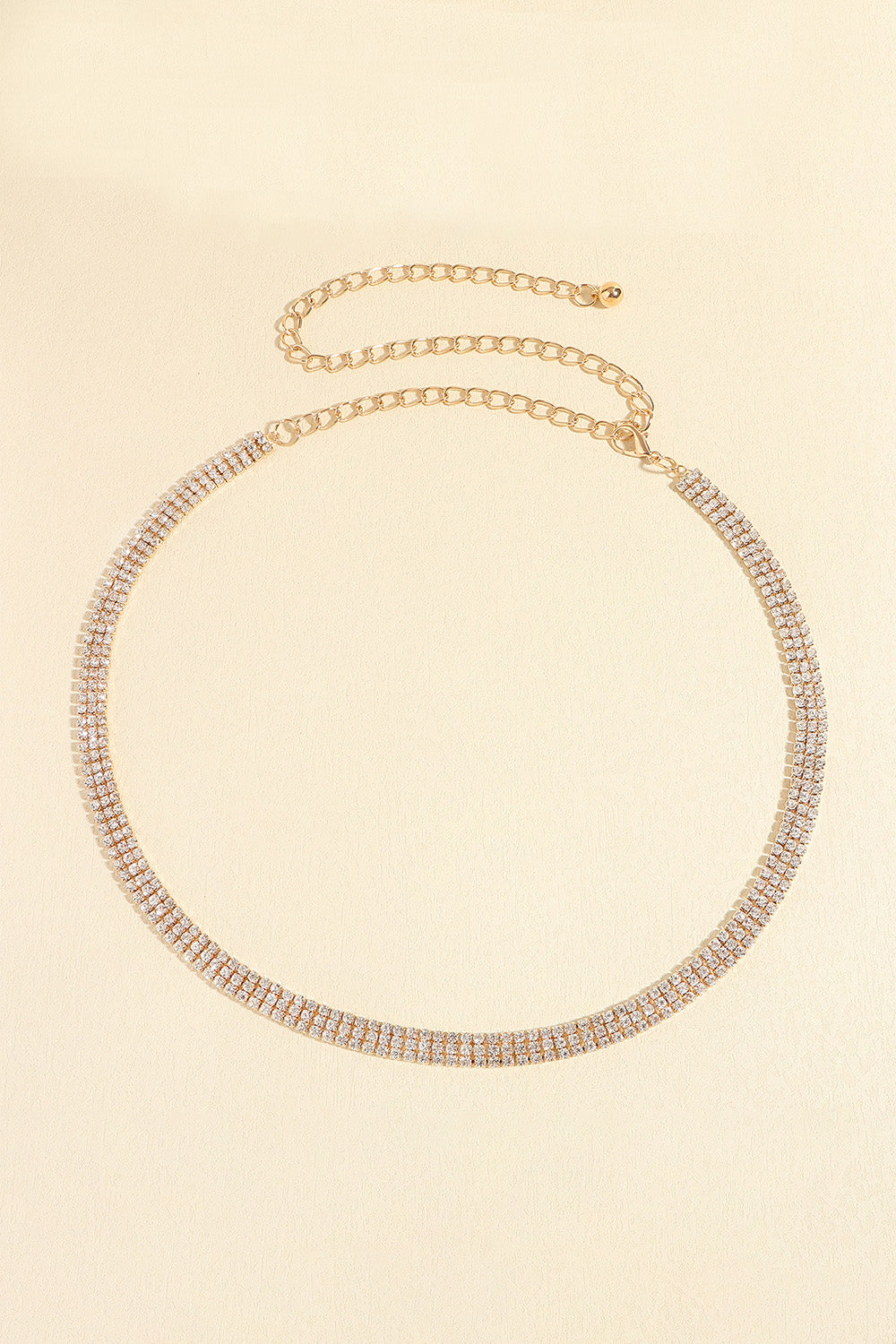 Fashorio Rhinestones Alloy Belt