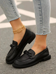Fashorio Round Toe Flats Loafers