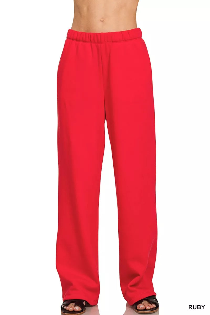 Fashorio RUBY / S Zenana Fleece Sweatpant with Pockets