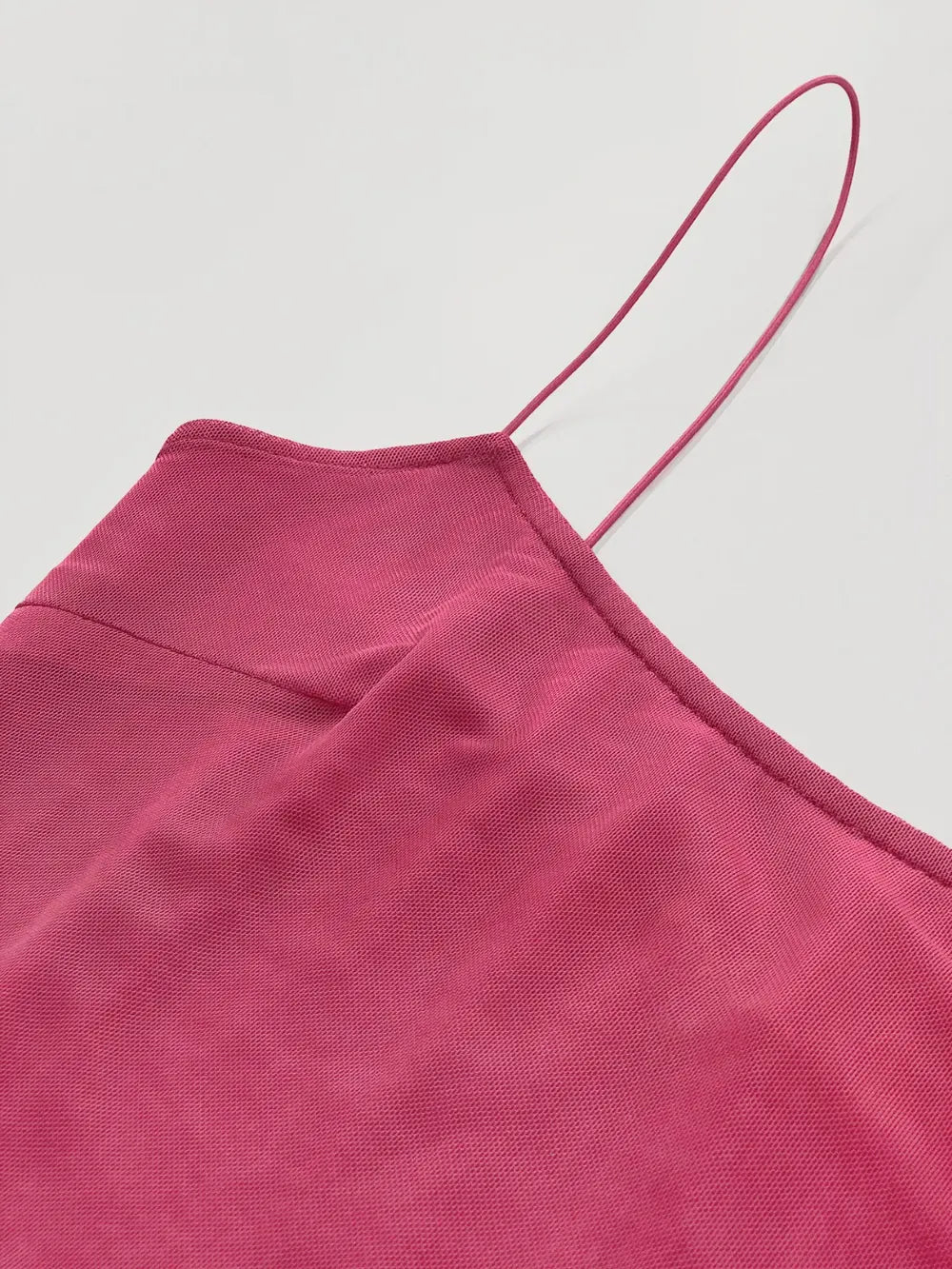 Fashorio Ruched Maxi Cami Dress