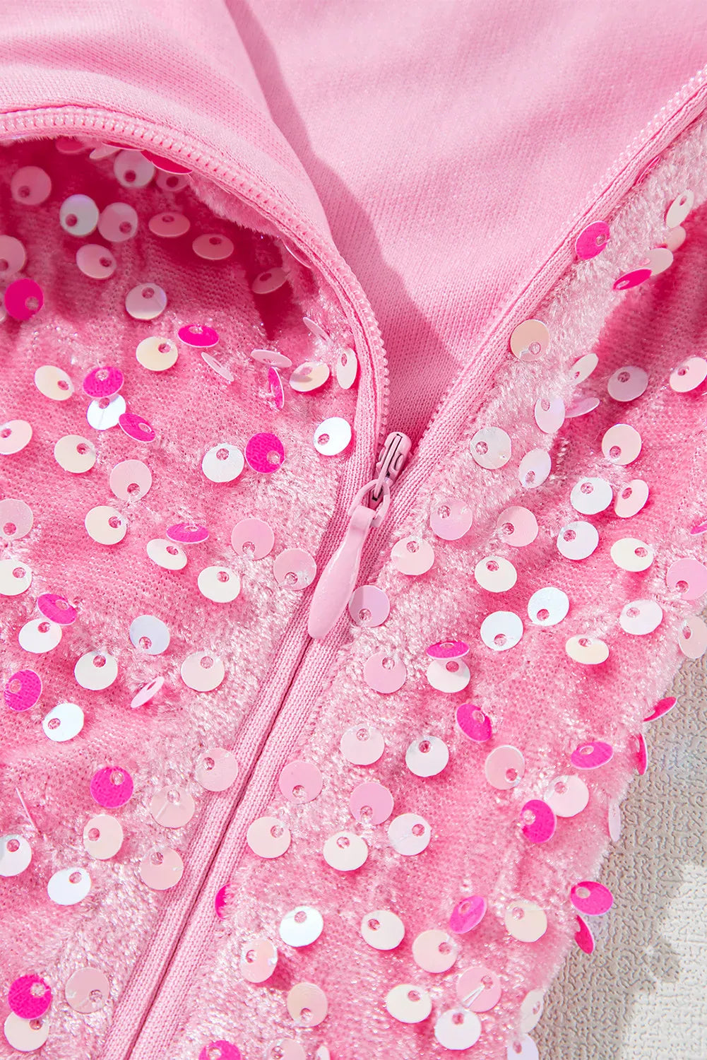 Fashorio Sequin Single Shoulder Short Sleeve Mini Dress