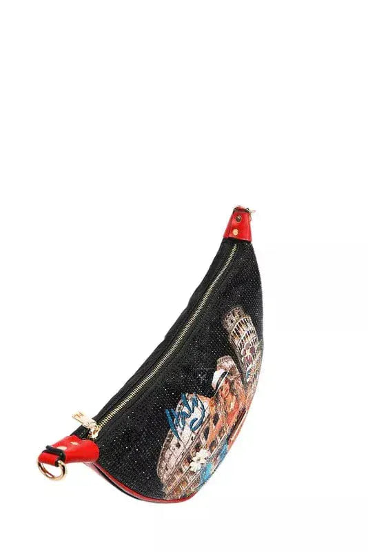 Fashorio Shoulder Bags MARTHA TRAVELS / One Size Nicole Lee USA Martha Travels Italy Shoulder Bag