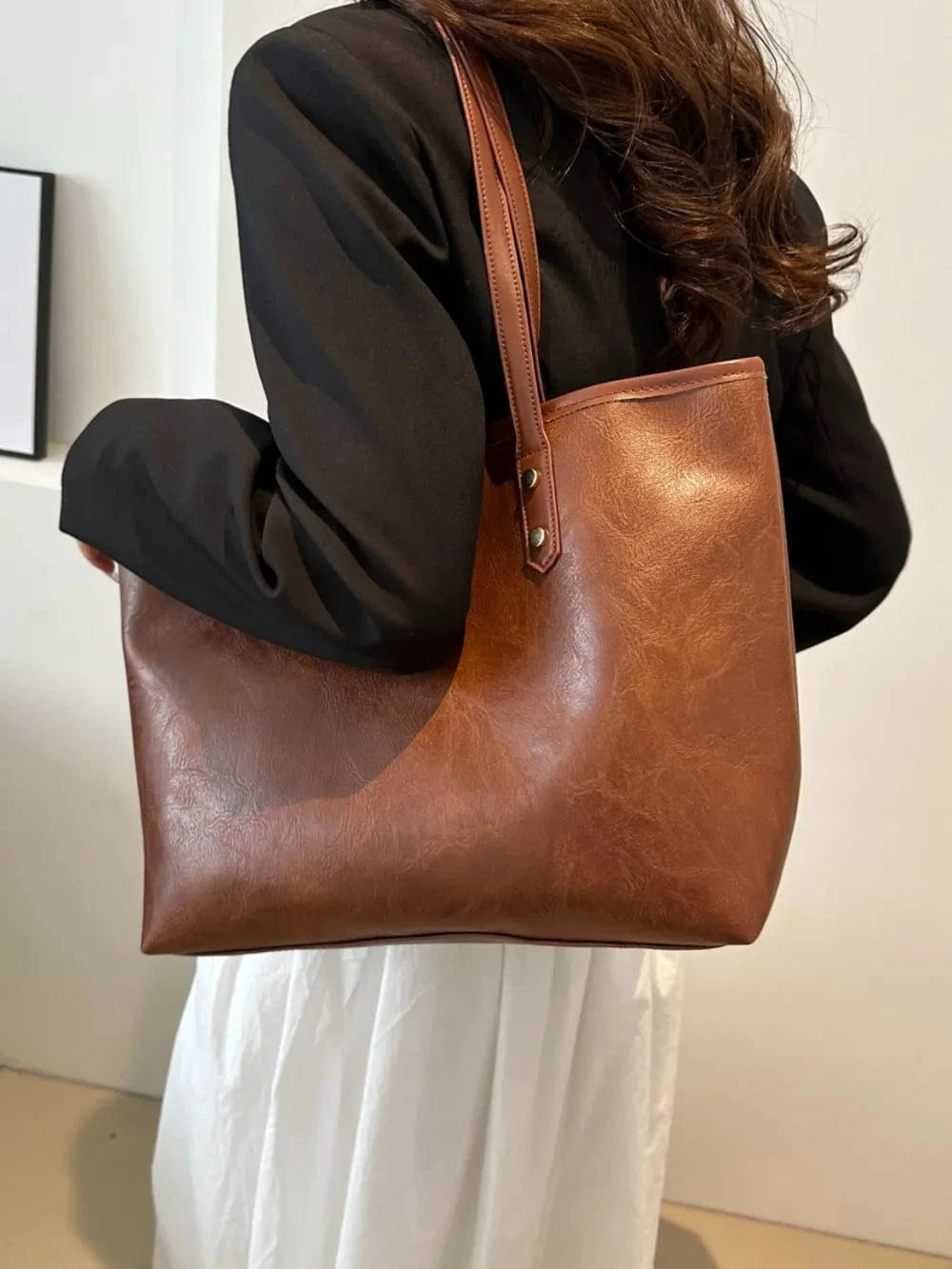 Fashorio Shoulder Bags PU Leather Medium Shoulder Bag