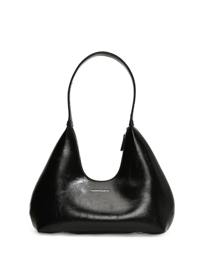PU Leather Shoulder Bag - Fashorio