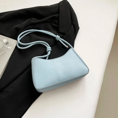 Raw Hem Shoulder Bag - Fashorio