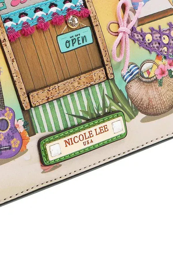 Fashorio Shoulder Bags SUN AND SAND / OS Nicole Lee USA Sun and Sand Shoulder Bag