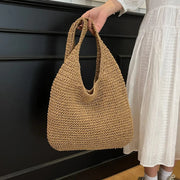 Fashorio Shoulder Bags Woven Straw Hobo Shoulder Bag
