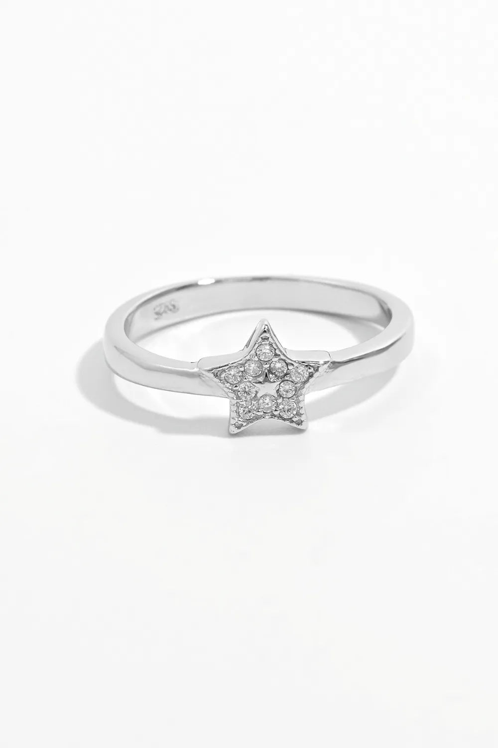 Fashorio Silver / 6 925 Sterling Silver Inland Zircon Star Ring