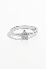 Fashorio Silver / 6 925 Sterling Silver Inland Zircon Star Ring