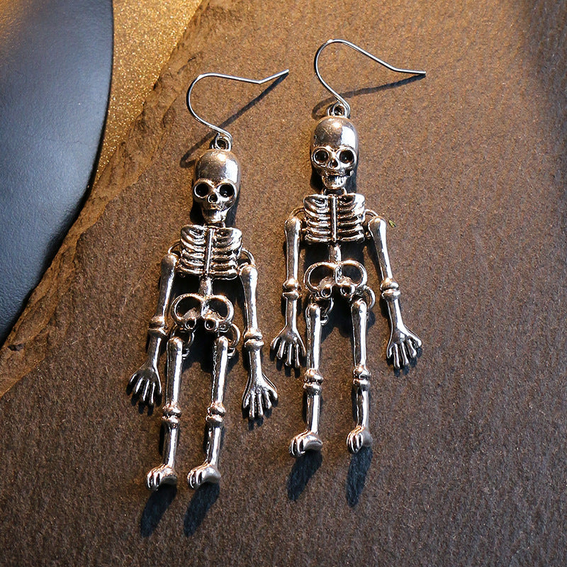 Fashorio Skeleton Alloy Earrings